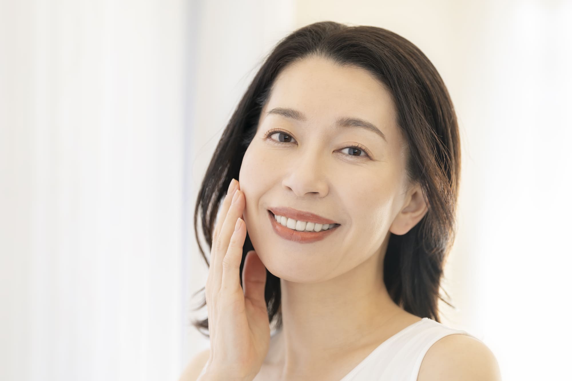 40代でも艶のある上品な肌へ