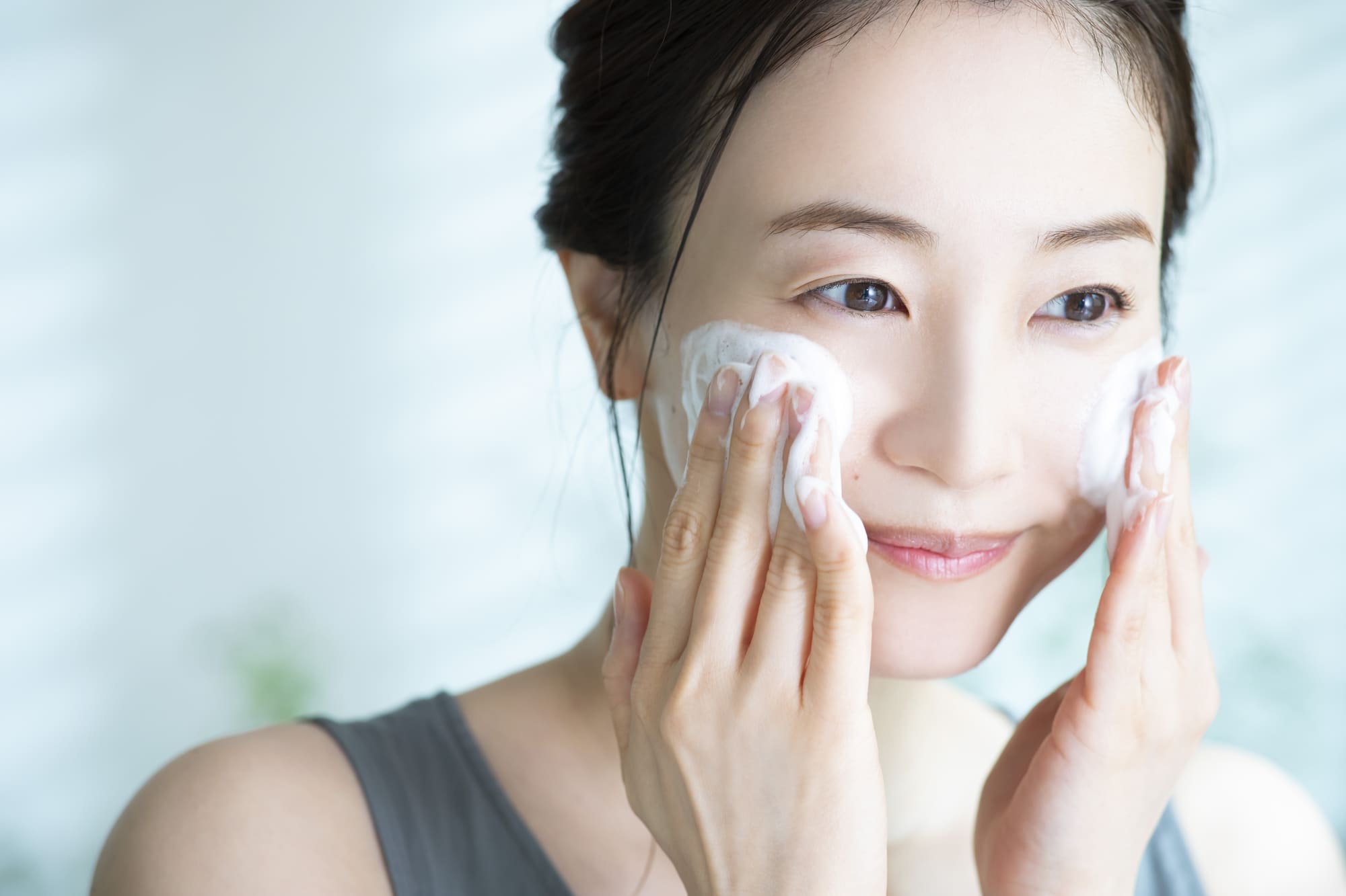 まずは肌をクリアな状態に