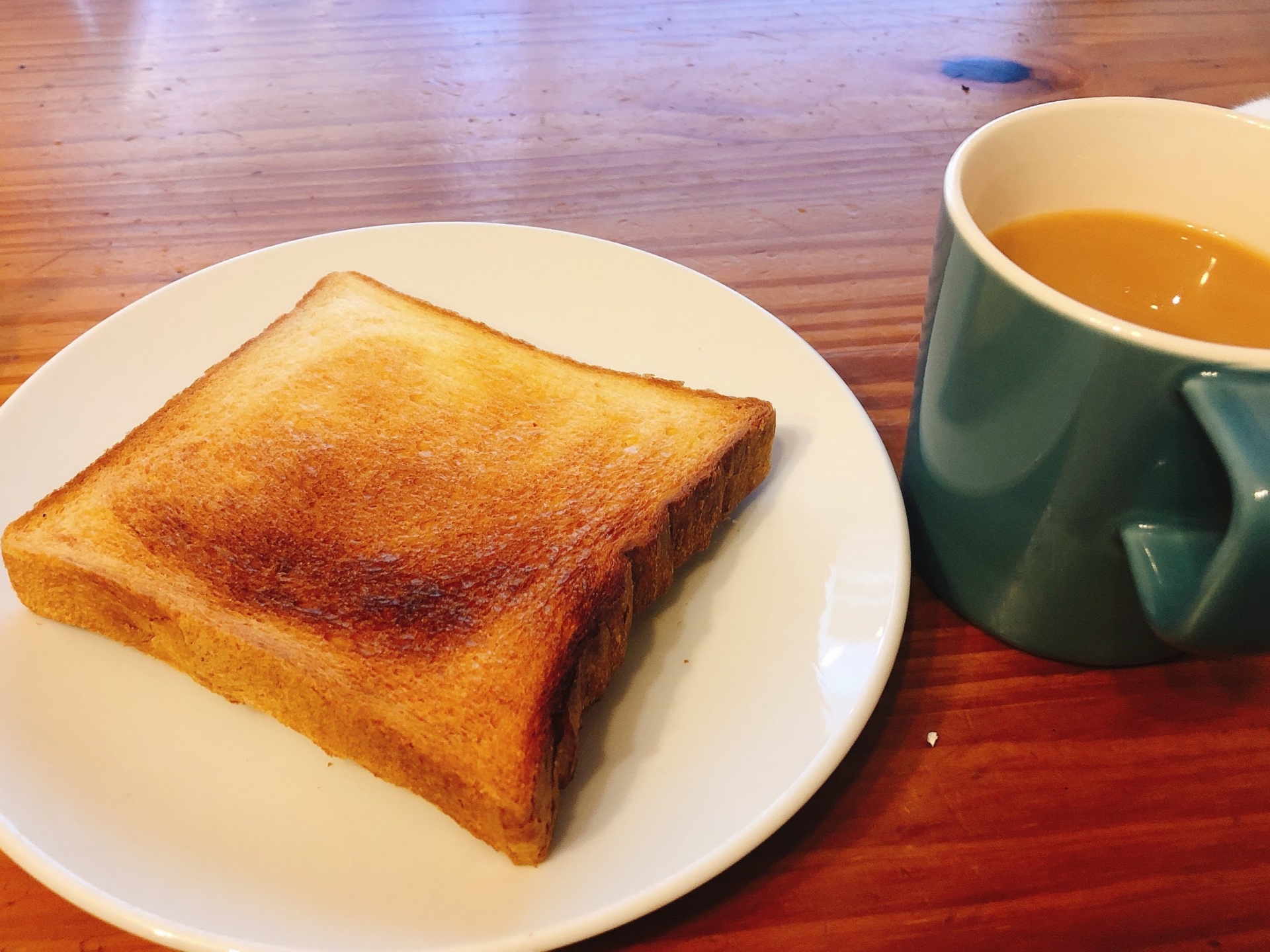 東京の朝ごはんとご褒美