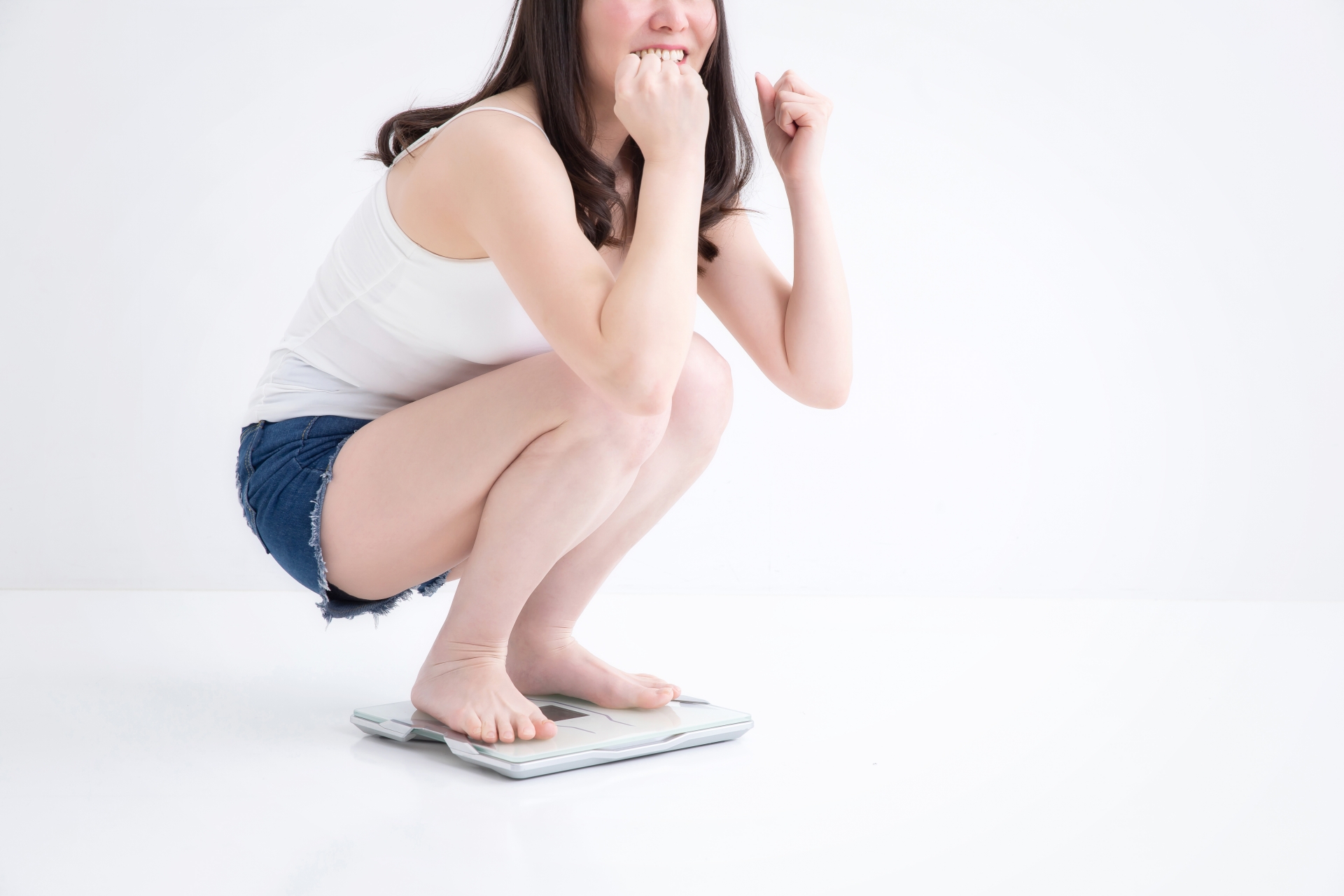 体に厚みがある女と骨格診断