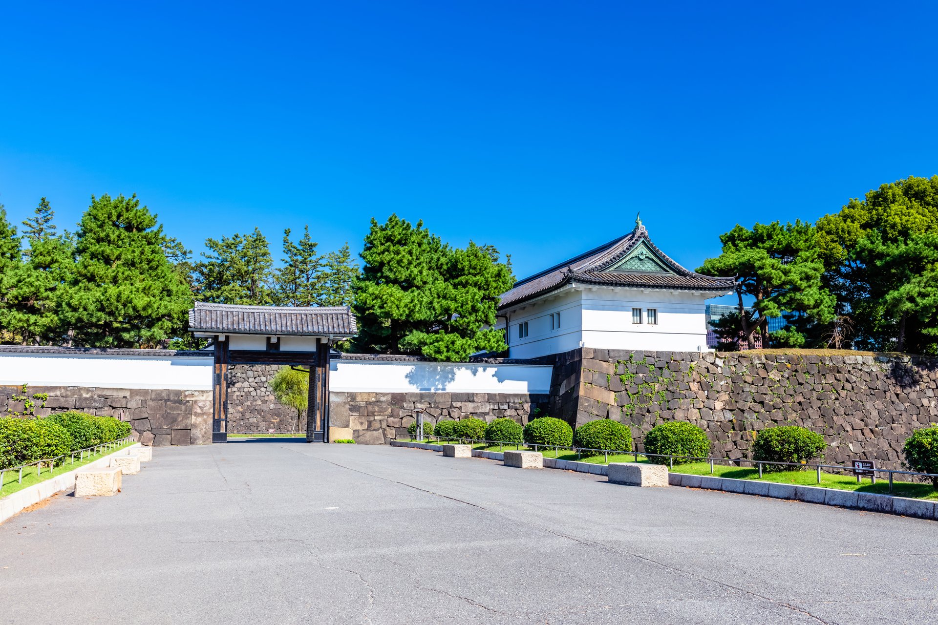 皇居外苑・桜田門方面