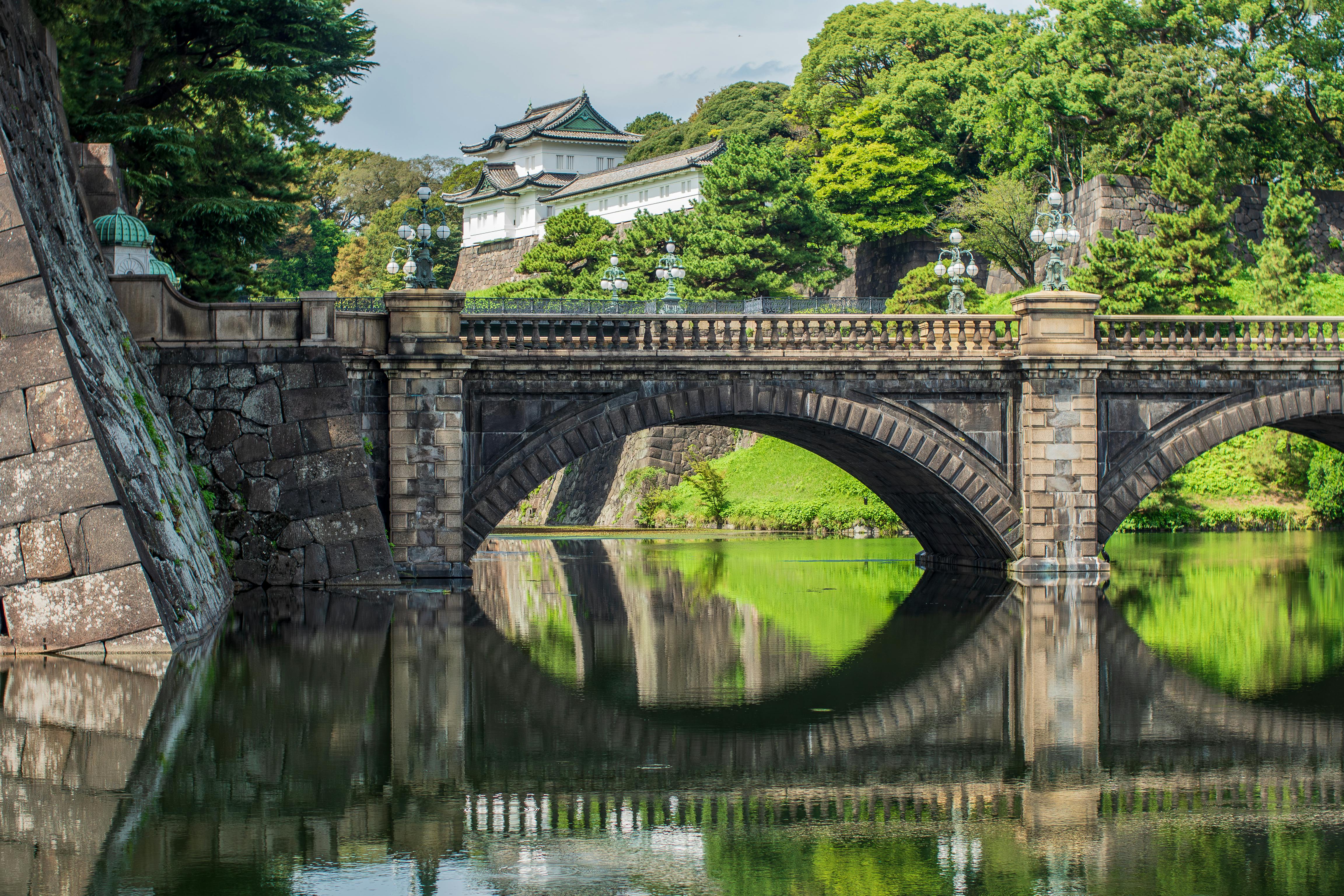和田倉噴水公園 → 二重橋