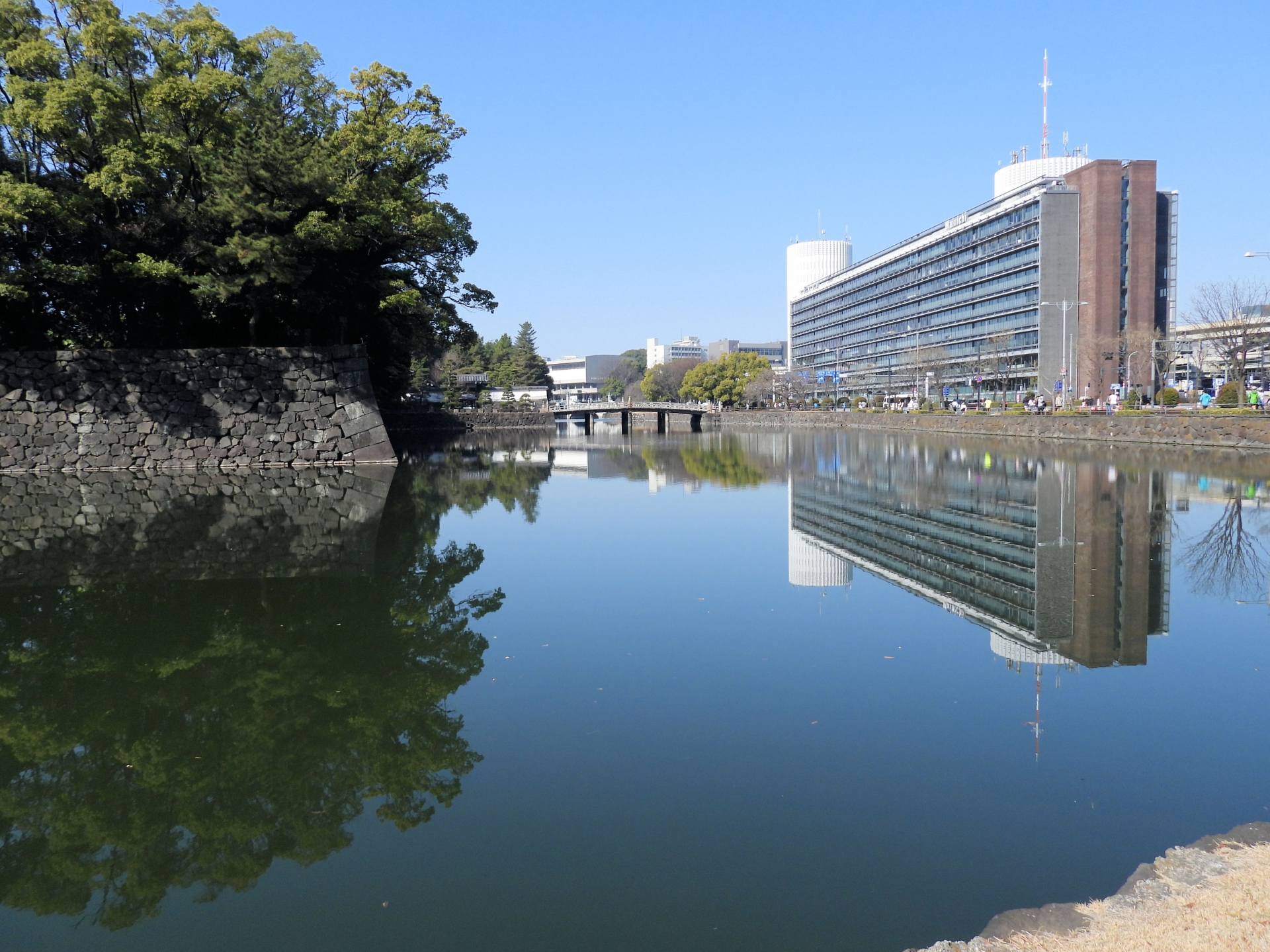 東京駅 → 大手門 → 竹橋 → 半蔵門