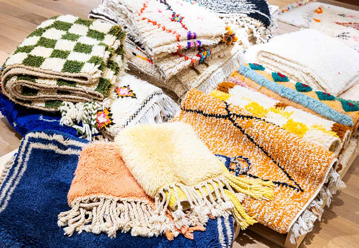 【新品/一点物】モロッコのベルベルラグ 105×68　No.2 新品/一点物】モロッコのベルベルラグ 105×68 No.2 新品/一点物