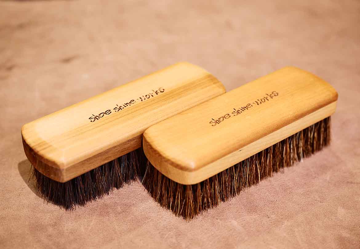 Executive Shoe Brush【Shoe Shine WORKS × Ishikawa Brush】