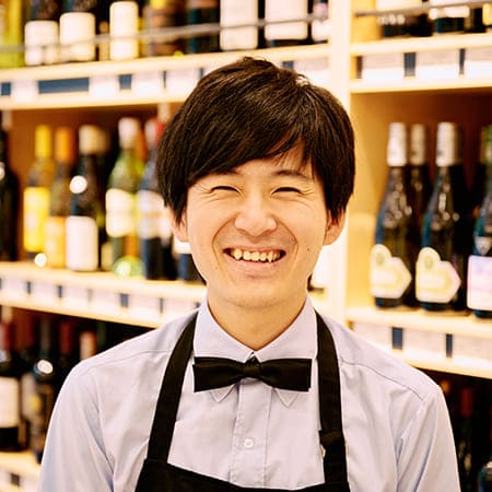 ワインショップ・エノテカ 丸の内店 スタッフ/山﨑泰樹さん