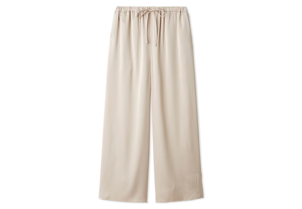 サテンロングパンツ 7,920円