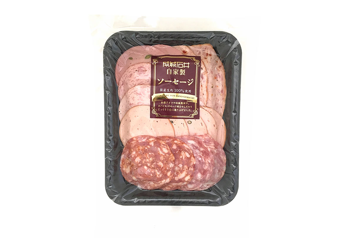 「成城石井自家製 7種ソーセージスライスオードブルパック」（225g）820円
