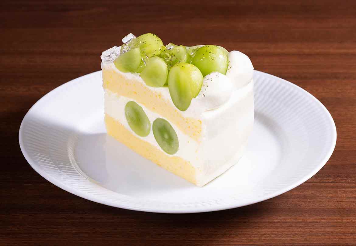 「シャインマスカットのショートケーキ」1,150円