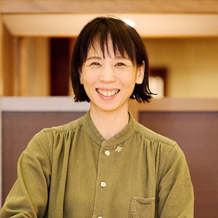 一保堂茶舗 東京丸の内店 スタッフ/松坂千香さん