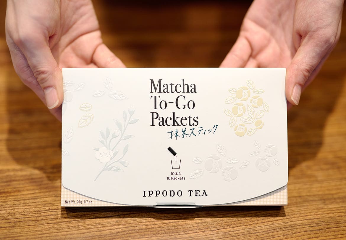 どこでも飲める「抹茶スティック」