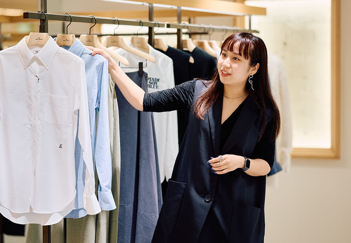 お客様を、洋服を通じて幸せにできること