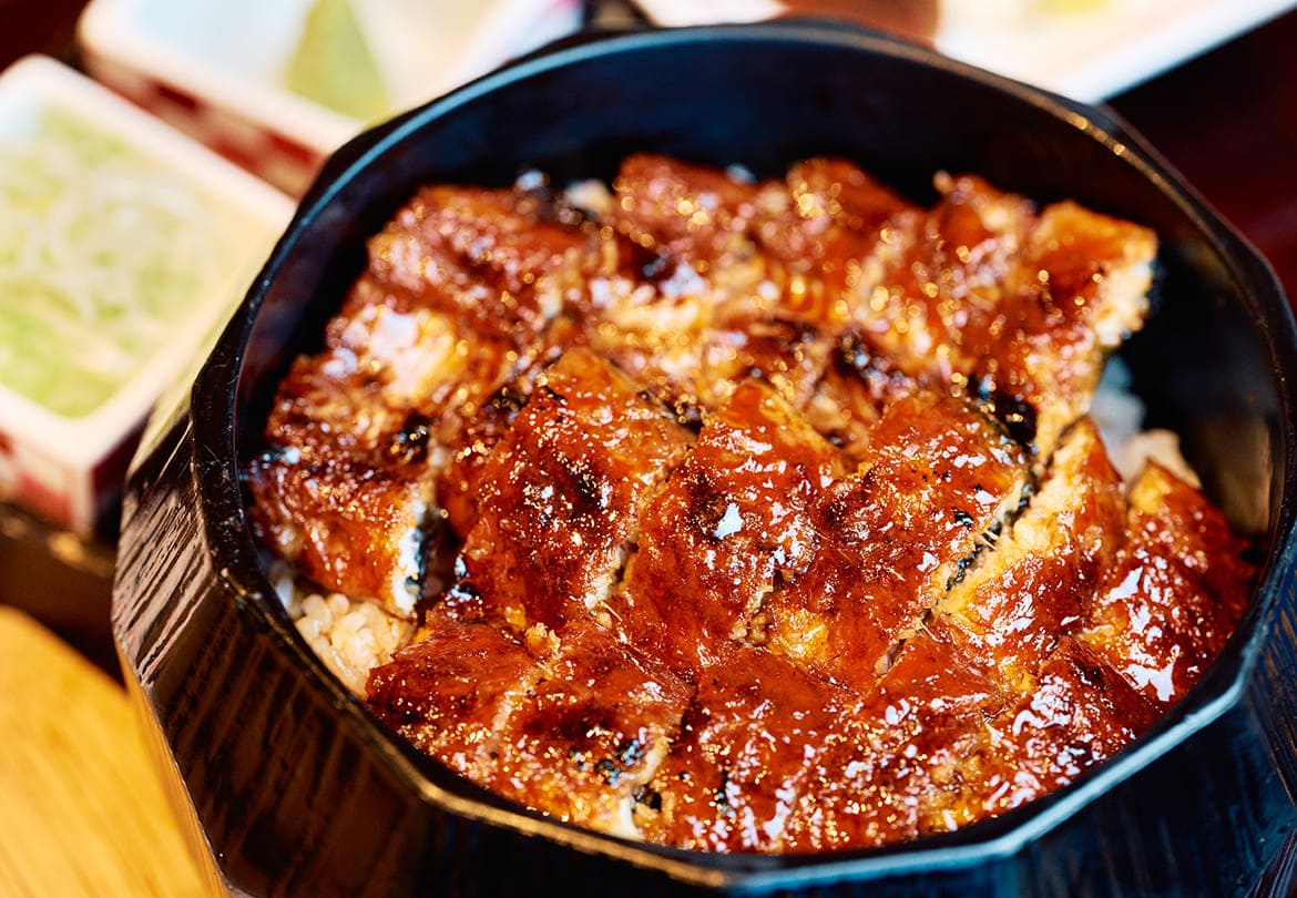 3通りの食べ方がたのしめる「ひつまぶし」3,950円