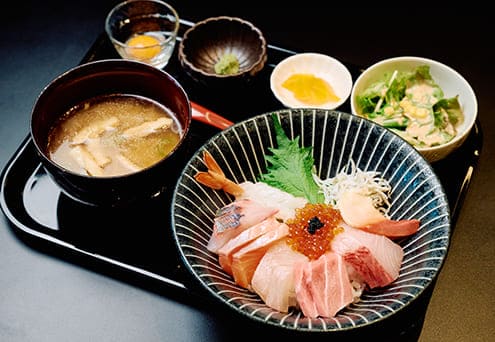 「海鮮丼御膳 極上」