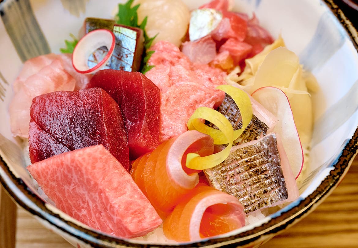 「ねぎとろ海鮮まぶし」3,080円