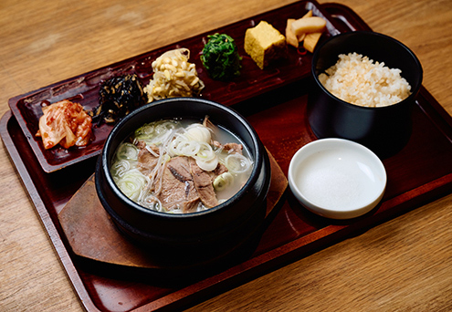 「ソルロンタン定食」