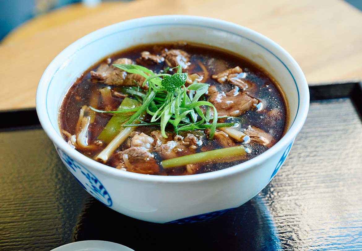 「夜鳴き蕎麦」はソバキチの名物メニュー