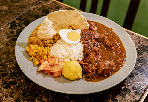 「2種コンボ（チキンカレー）」