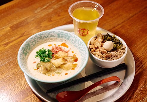 「ミニ魯肉飯セット」※ジャスミン茶付き