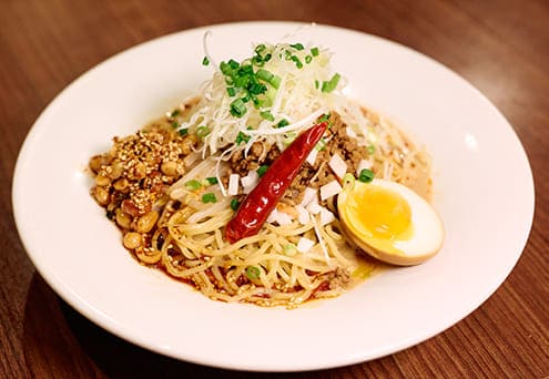 「四川汁なし担々麺」
