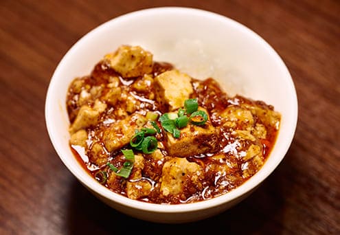 「ミニ麻婆丼」