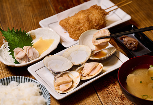 「はまぐり御膳」