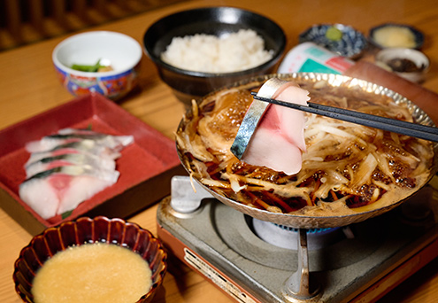 「さばしゃぶ定食」