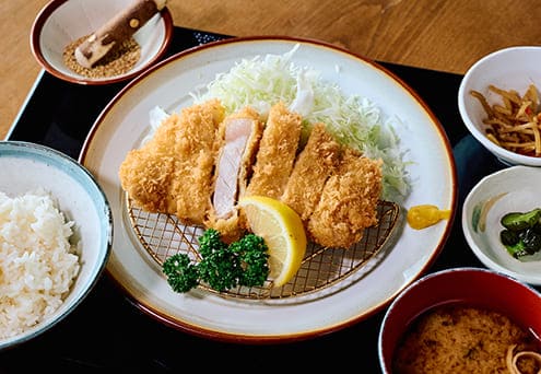 「南洲黒豚ロースかつ」