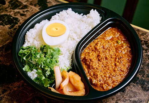 「キーマカレー」
