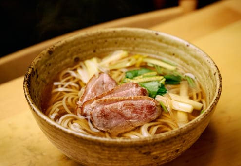 「鴨南蛮そば」