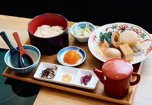 「おでん 出汁茶漬け定食」
