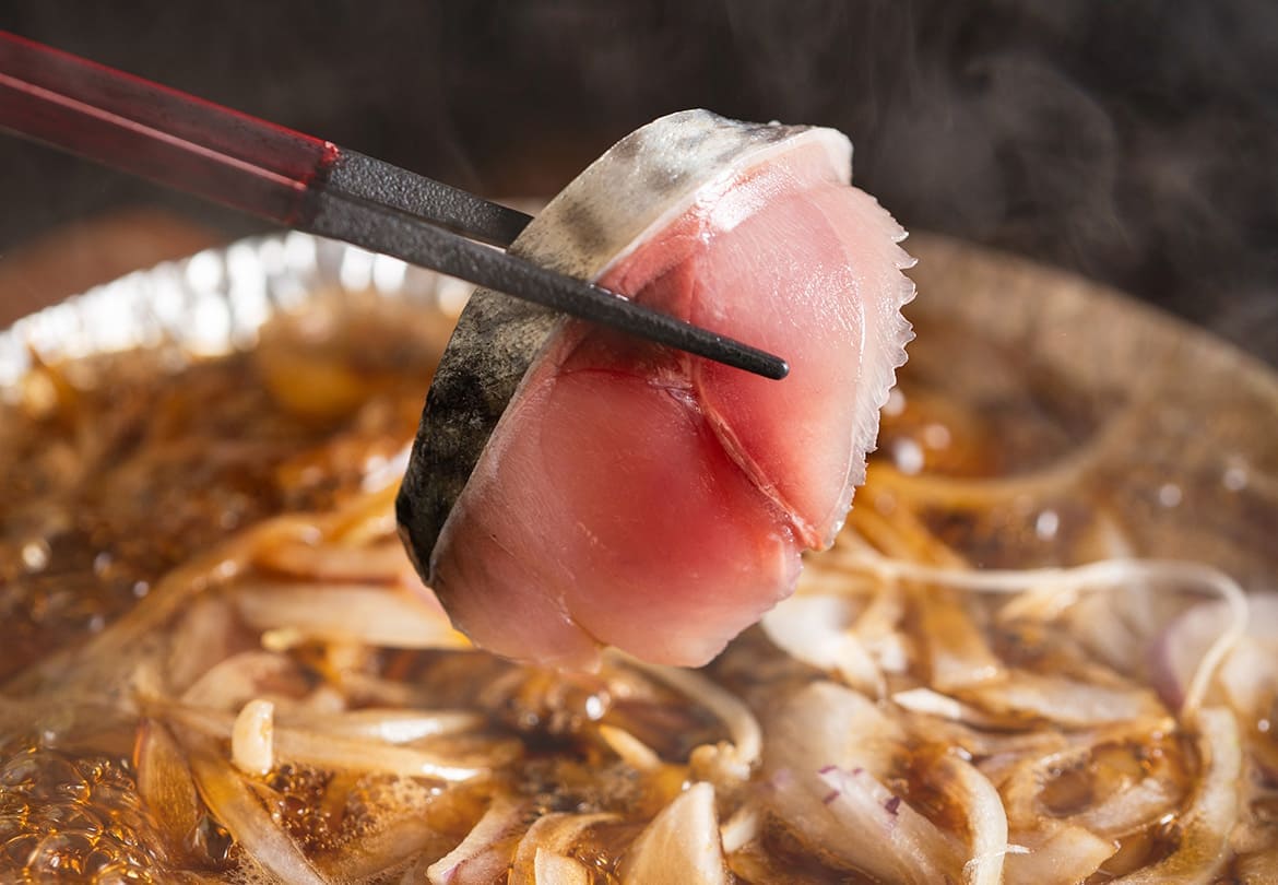 東京では「主水」でしか食べられない名物「鯖しゃぶ」1,780円