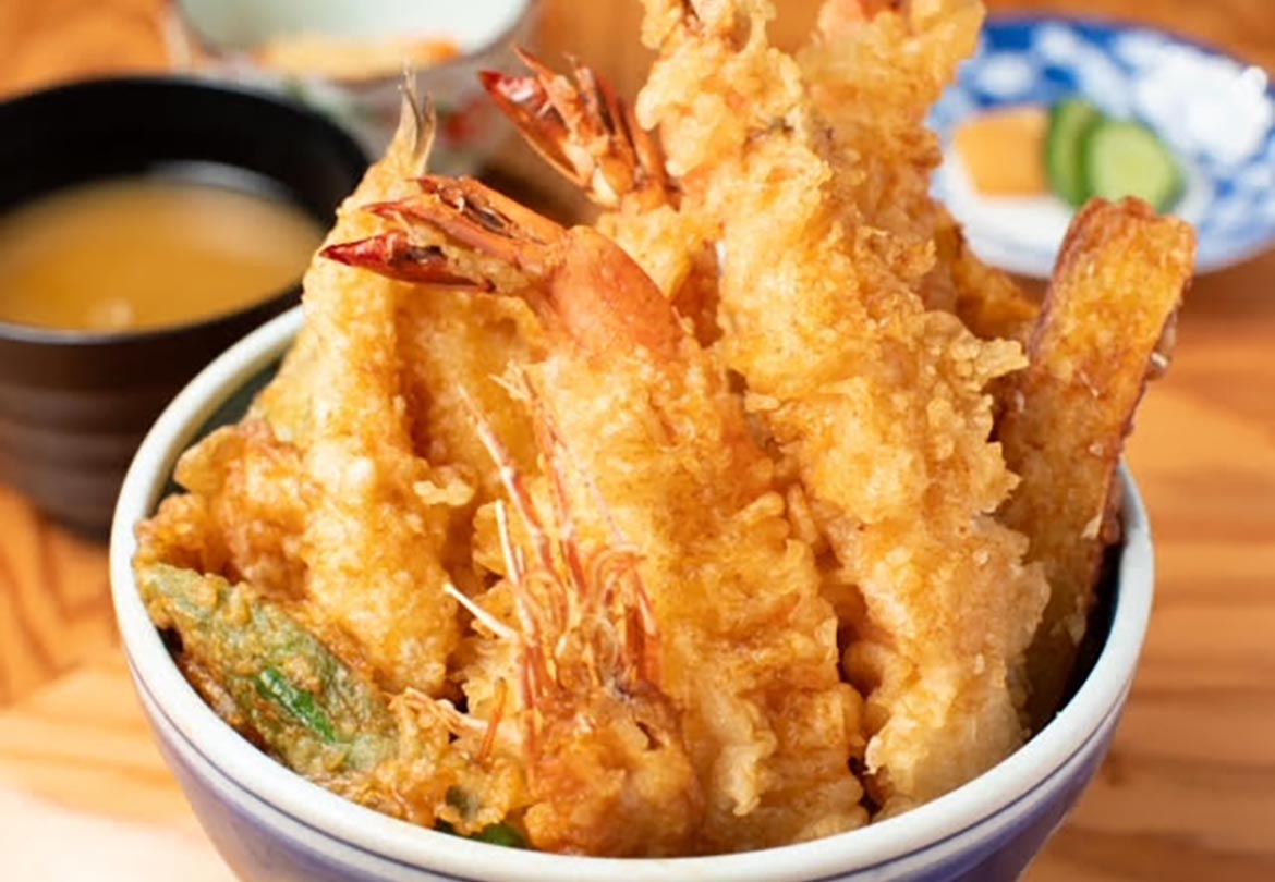 ランチ「海老天丼」1,980円