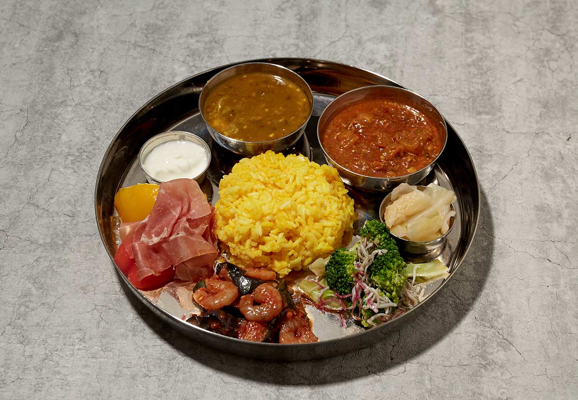 「ガルバ プレートランチ」1,400円