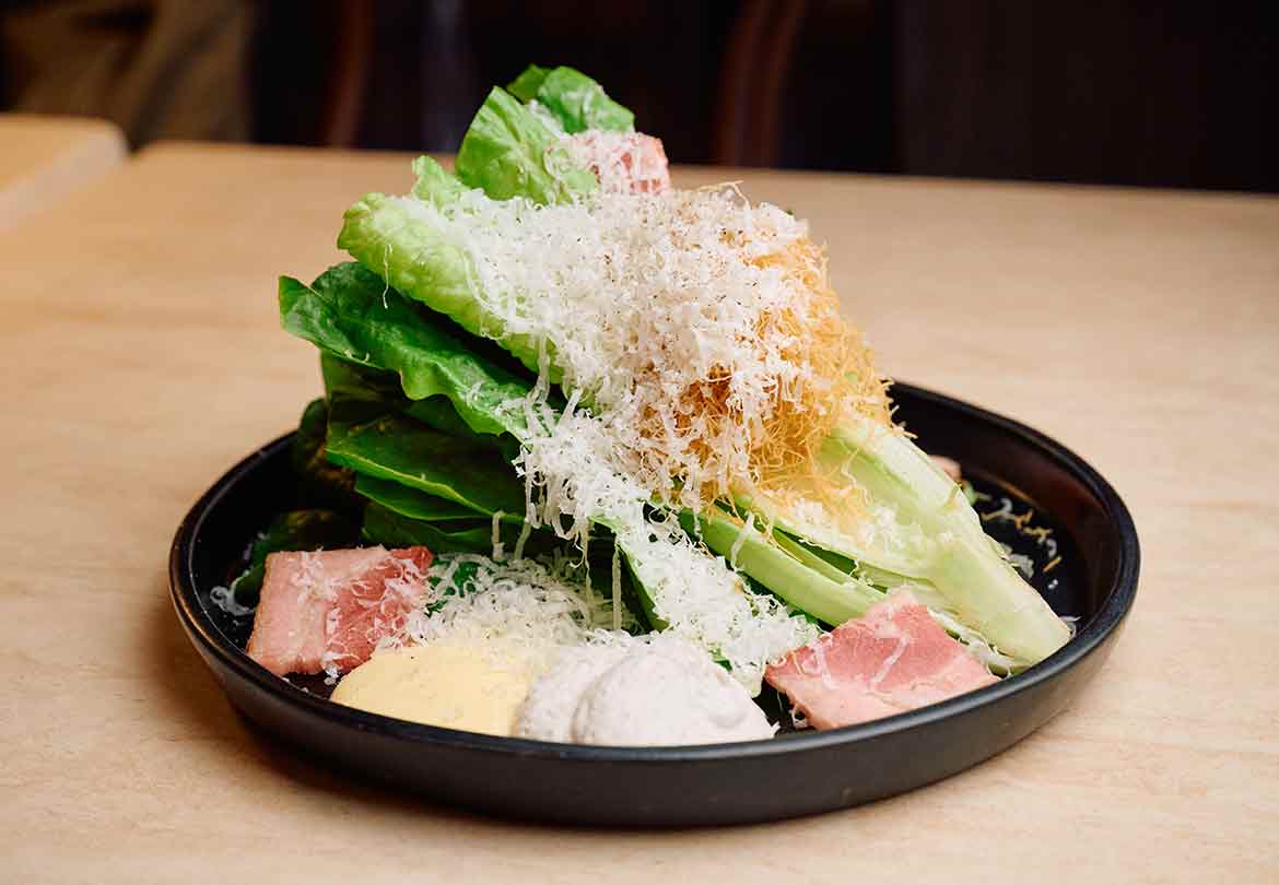 「シーザーサラダ～アンチョビのムース～」1,419円