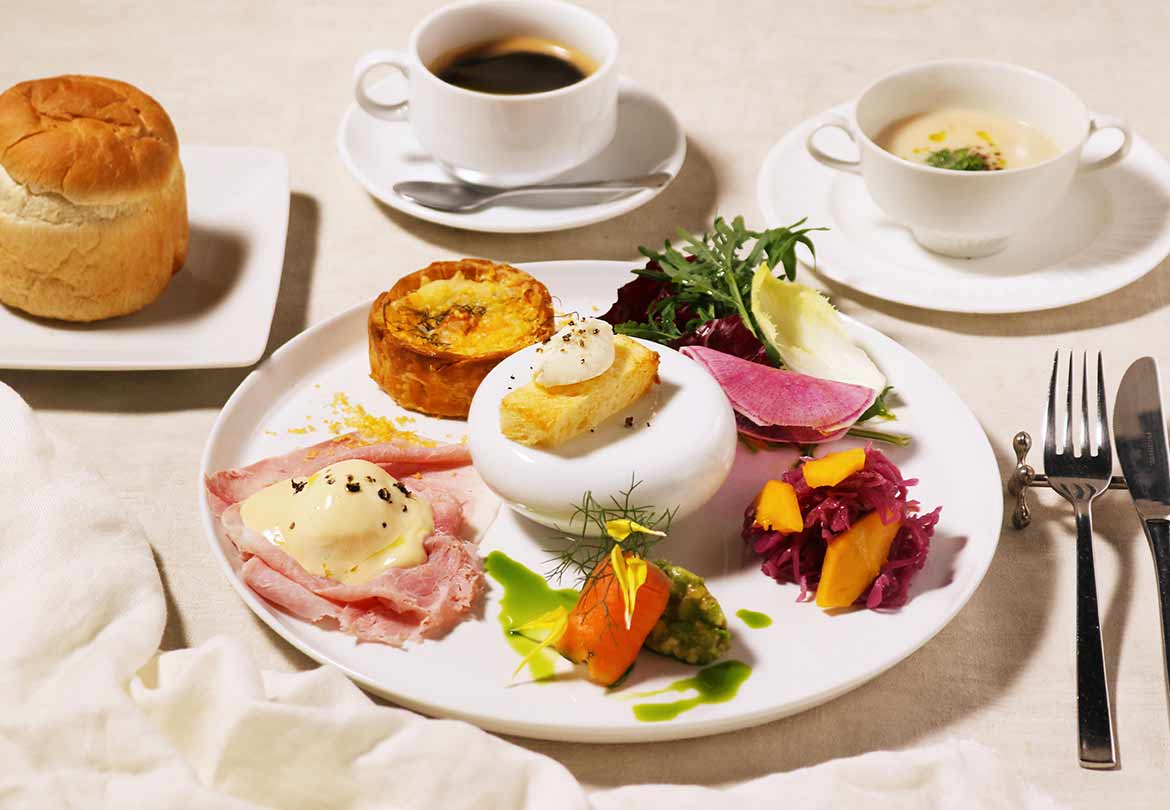 「パレットプレート（パン、スープ、カフェ付き）」2,800円