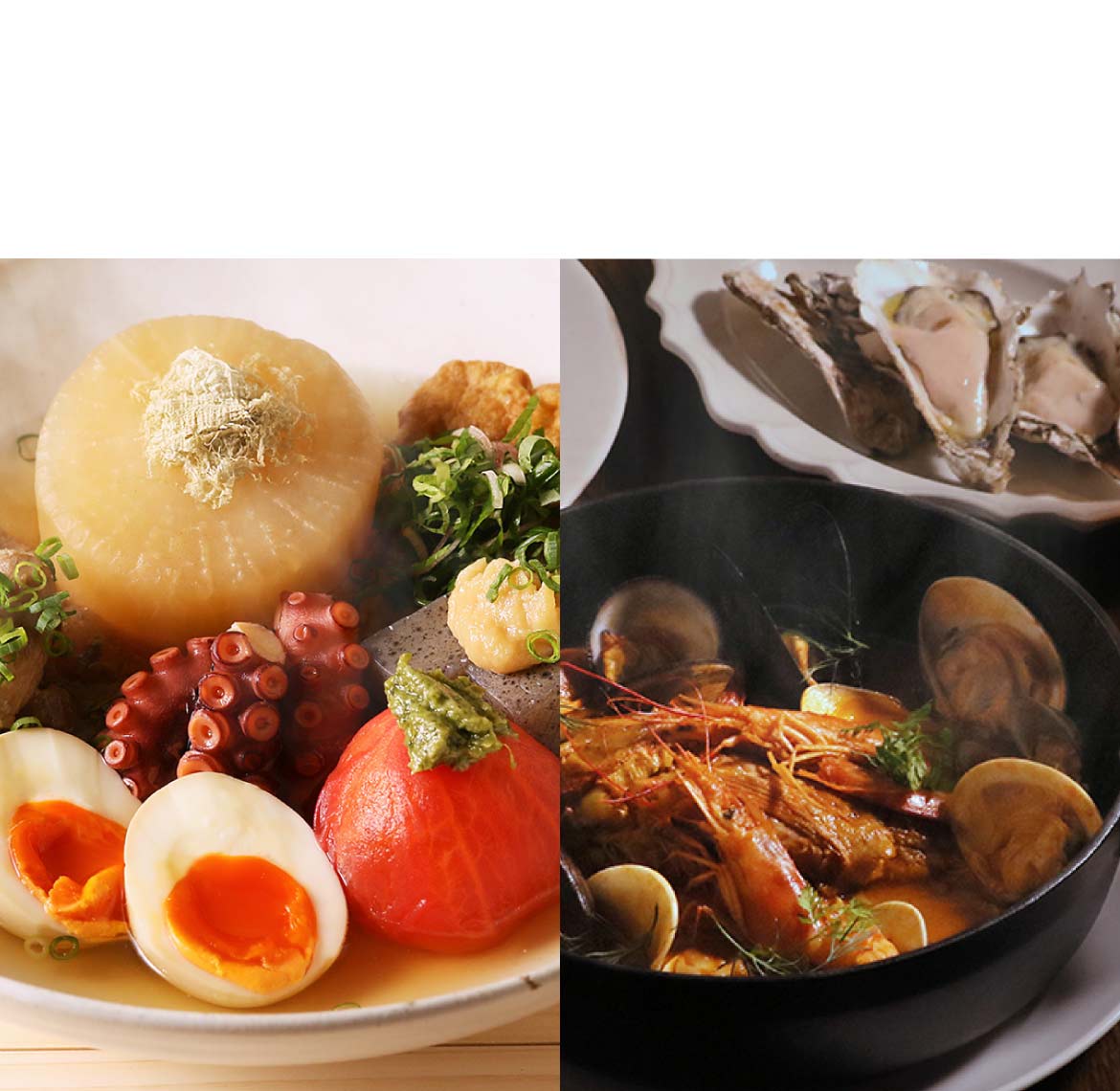 ​美味の競演！「島おでん MIKE」「ビストロ シロ」が丸の内に初出店