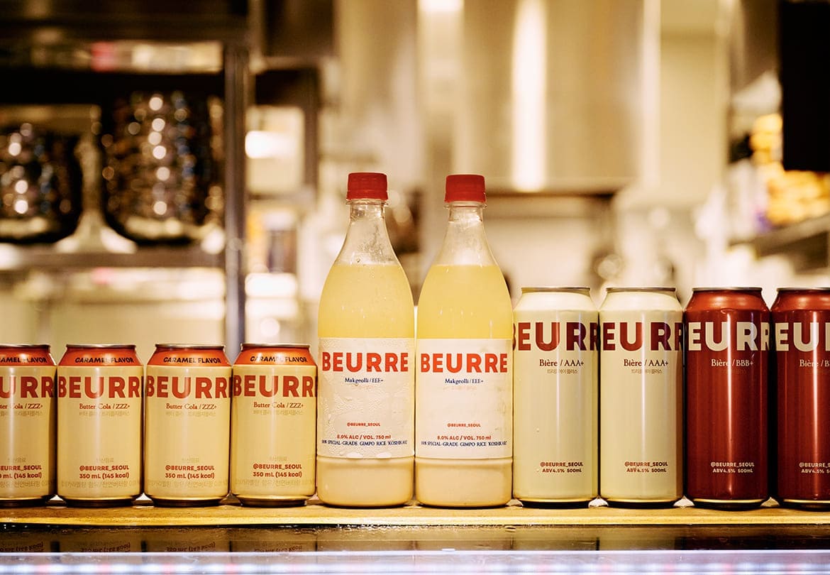 韓国の有名歌手がプロデュースしてバズリ中の「BEURRE」シリーズも飲める
