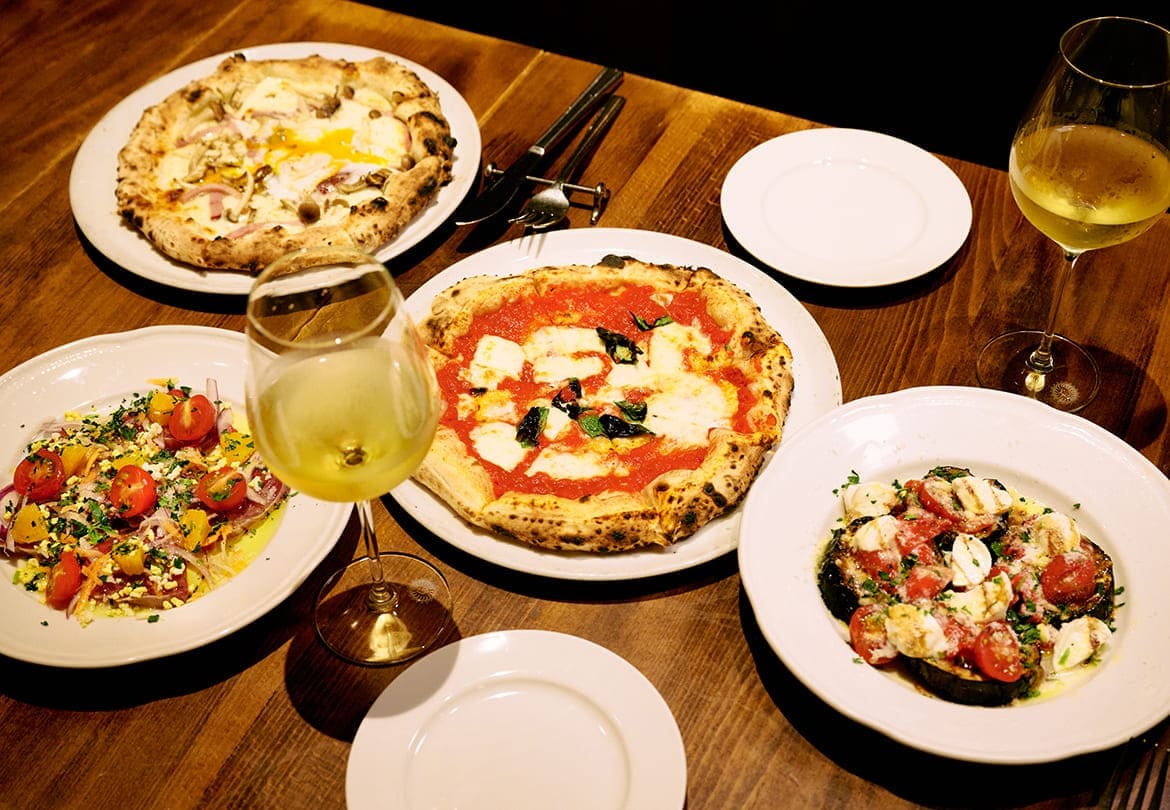 イタリアのワインと一緒にいただきます！