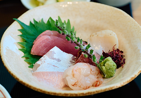 「お造り5点盛り」