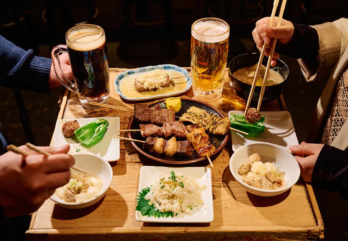 バリエーション豊かな“もつ料理”の数々