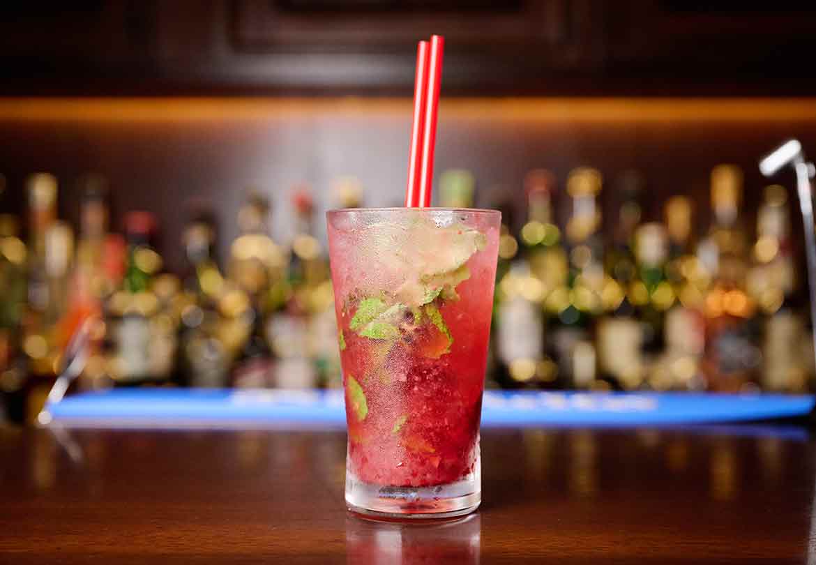 「ラズベリーモヒート」1,400円