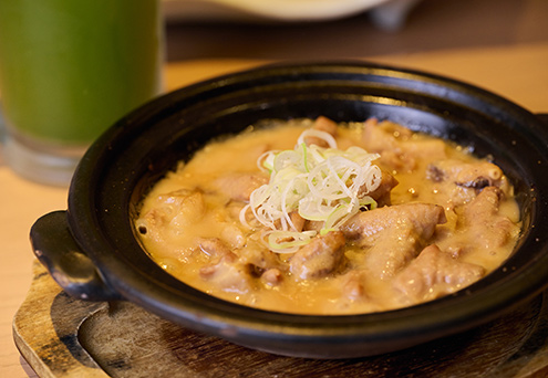 「特製もつ煮込み」