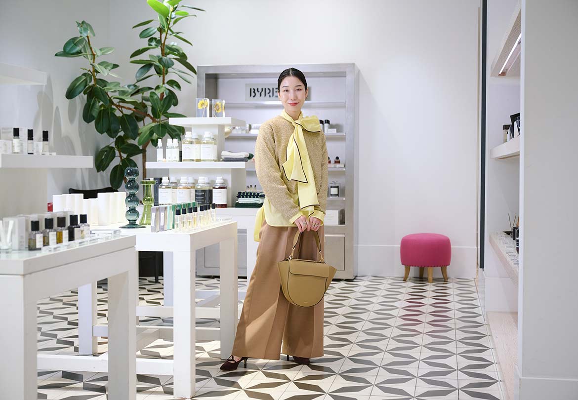 全体的な色調を合わせて、カラフルだけど上品に