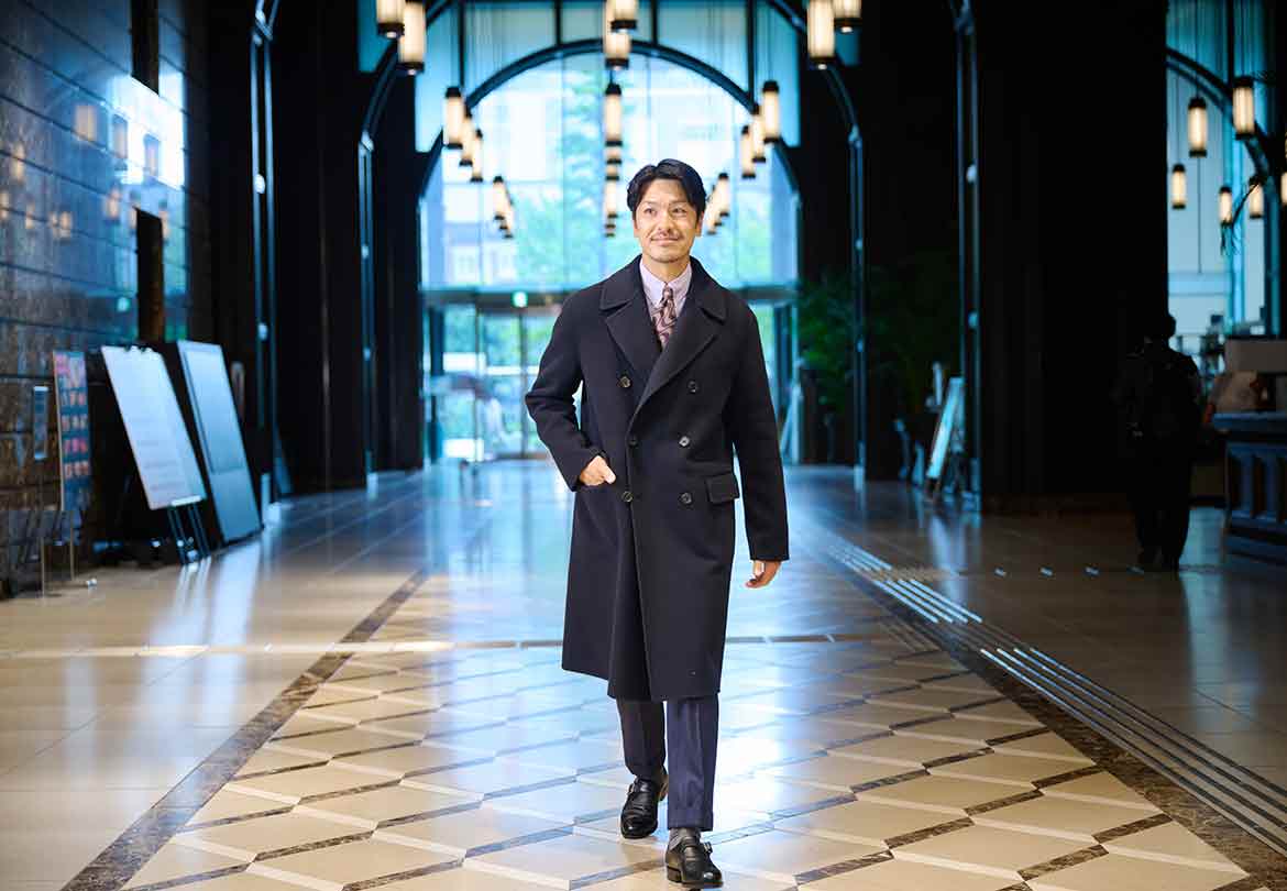 クラシカルな佇まいで、スマートな印象を演出