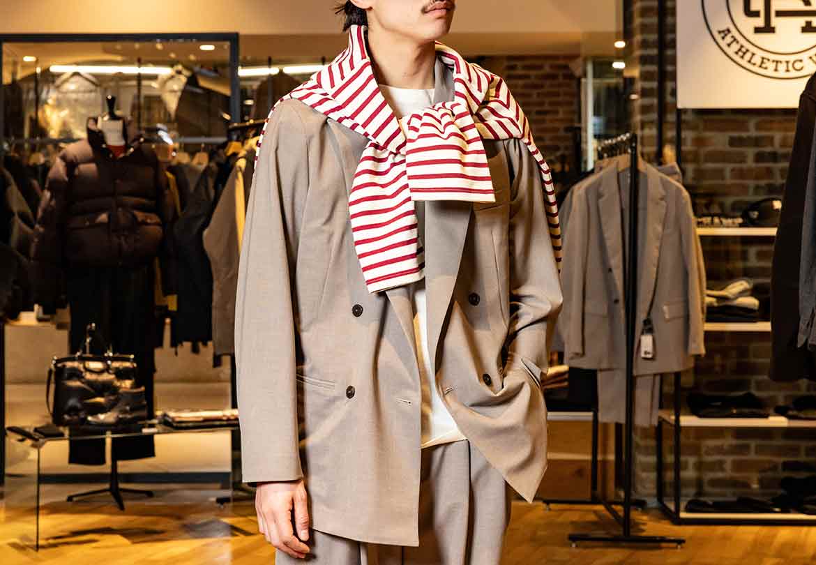 肩の力を抜いてたのしめるのも、ジャケットの魅力