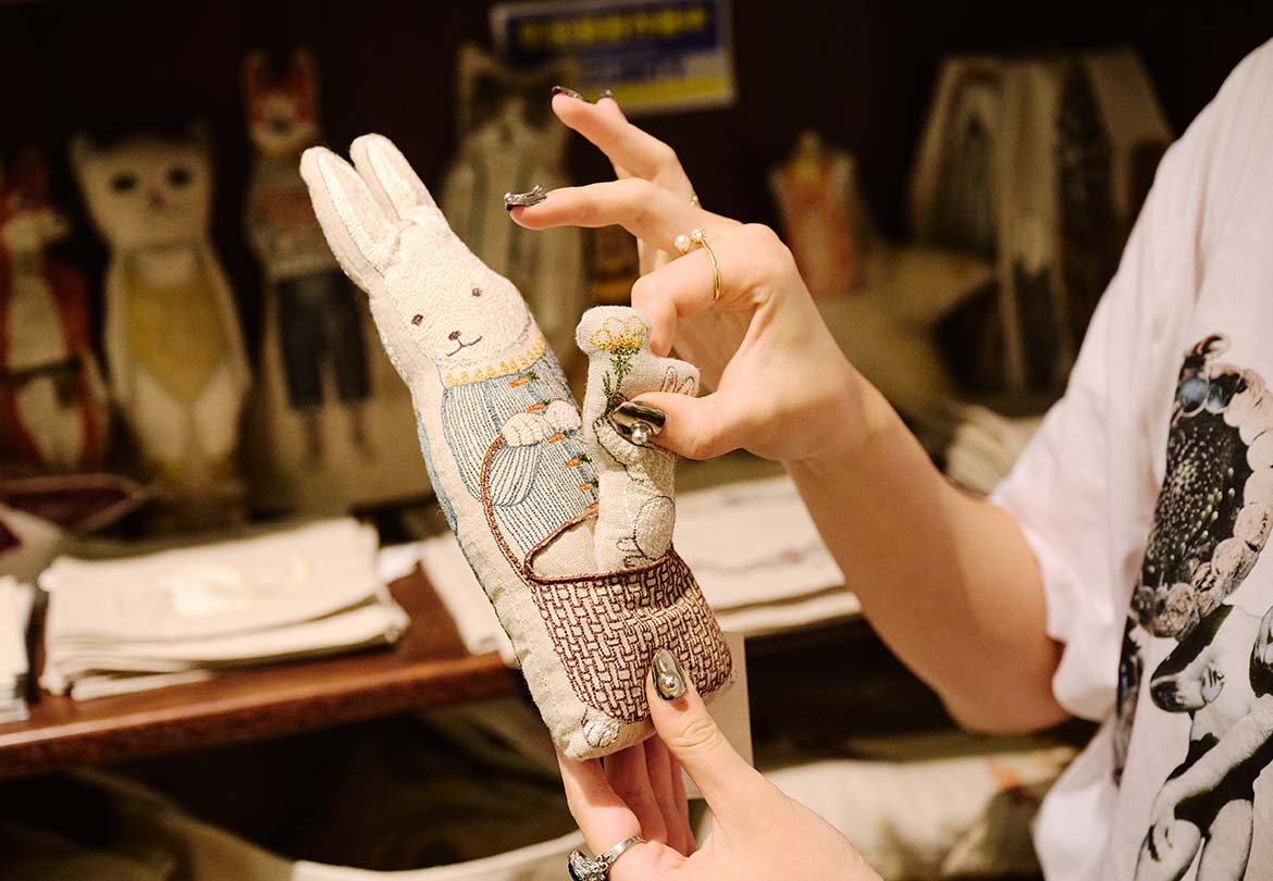 「ポケットドール Bunny in Basket」16,500円