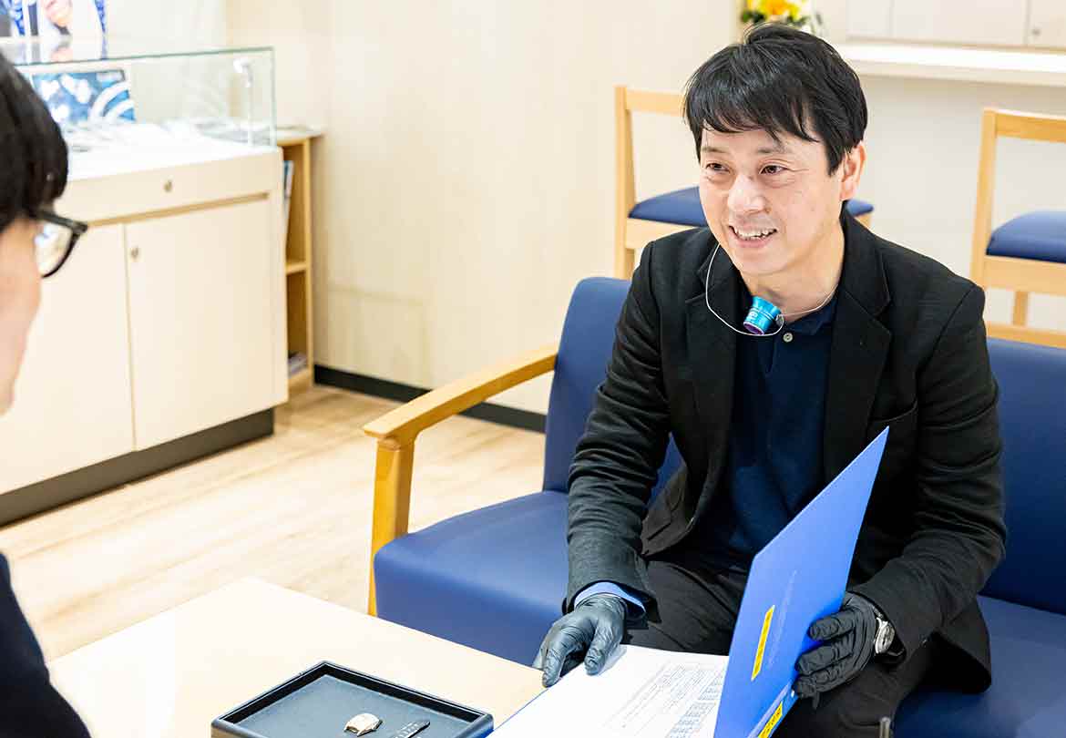 まずはしっかりとヒアリングやメニューのご相談