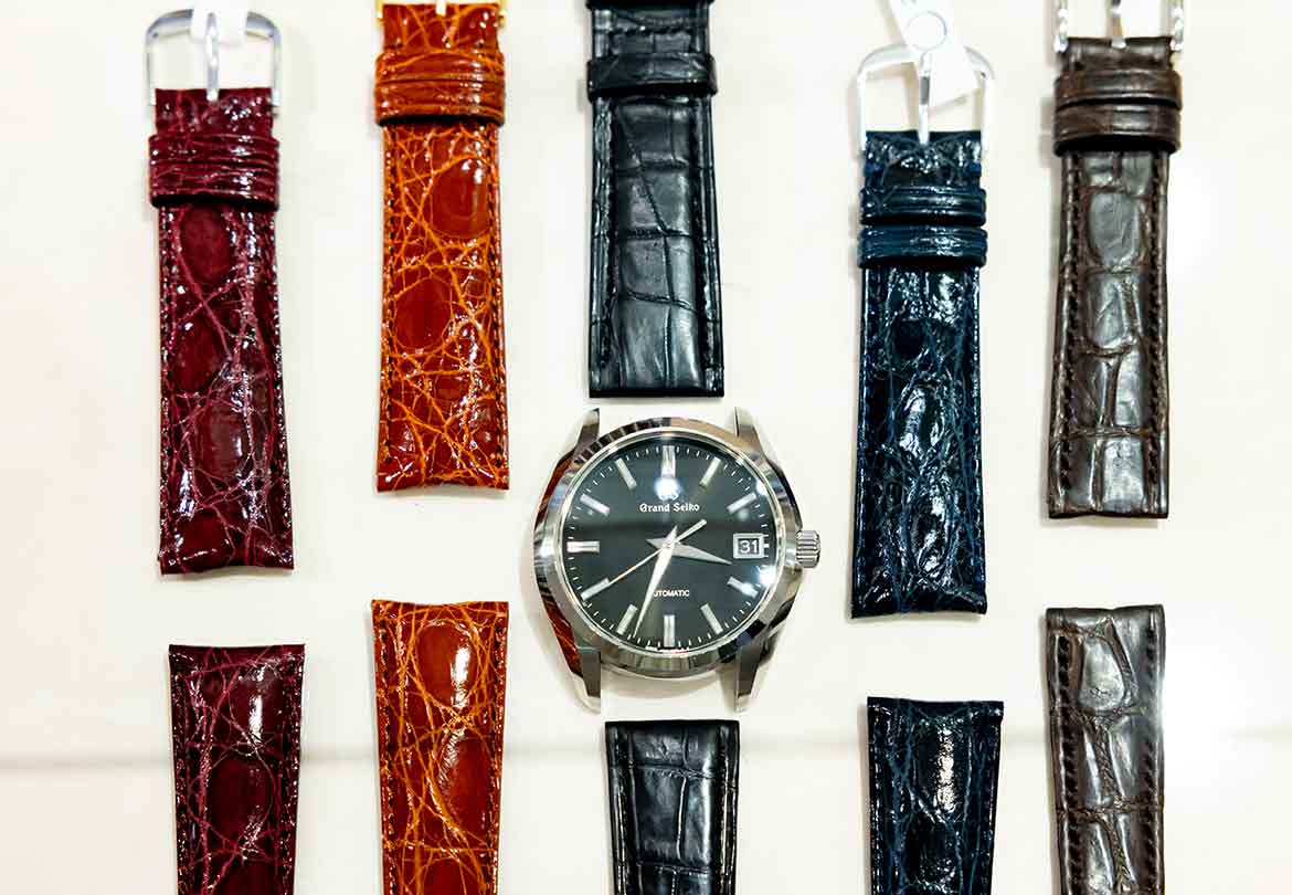 時計に合わせてじっくり選ぶたのしさも