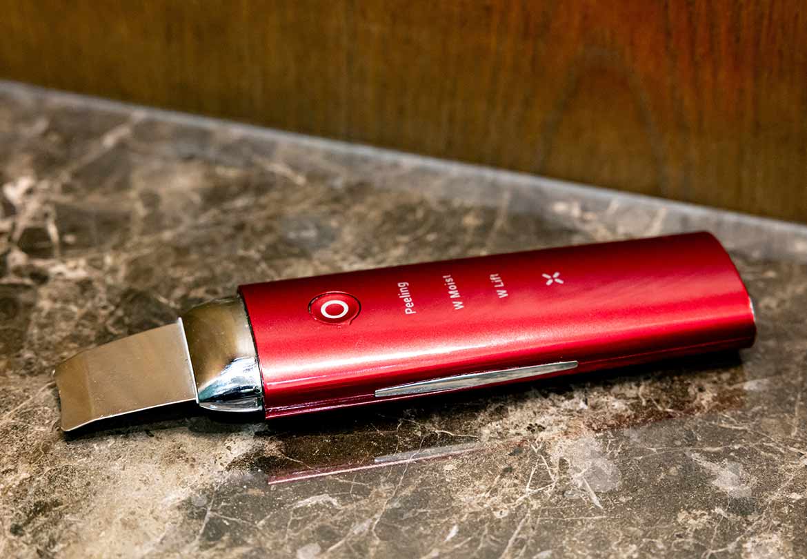 「超音波ピーリング」2,200円